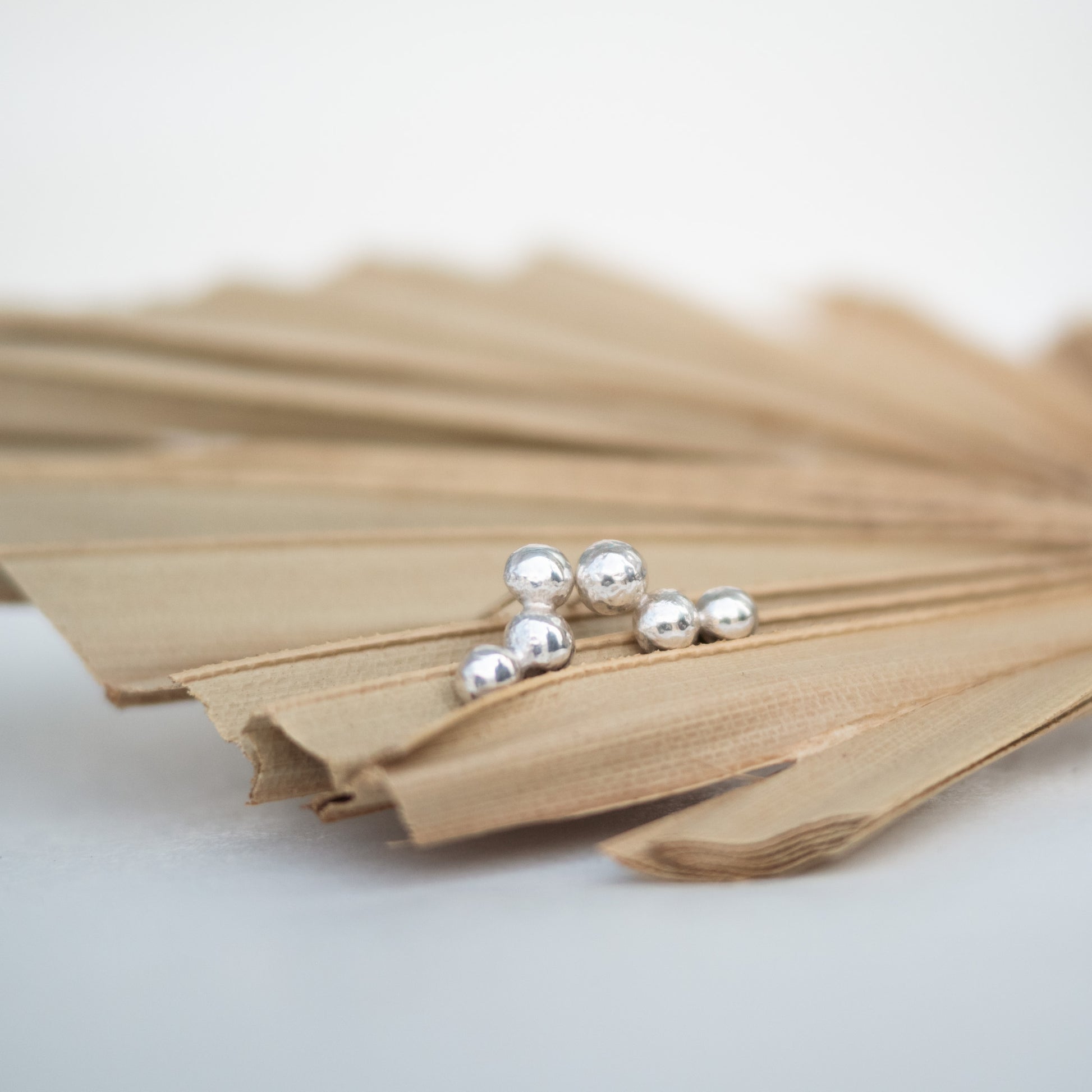 Pebble Stud Earrings