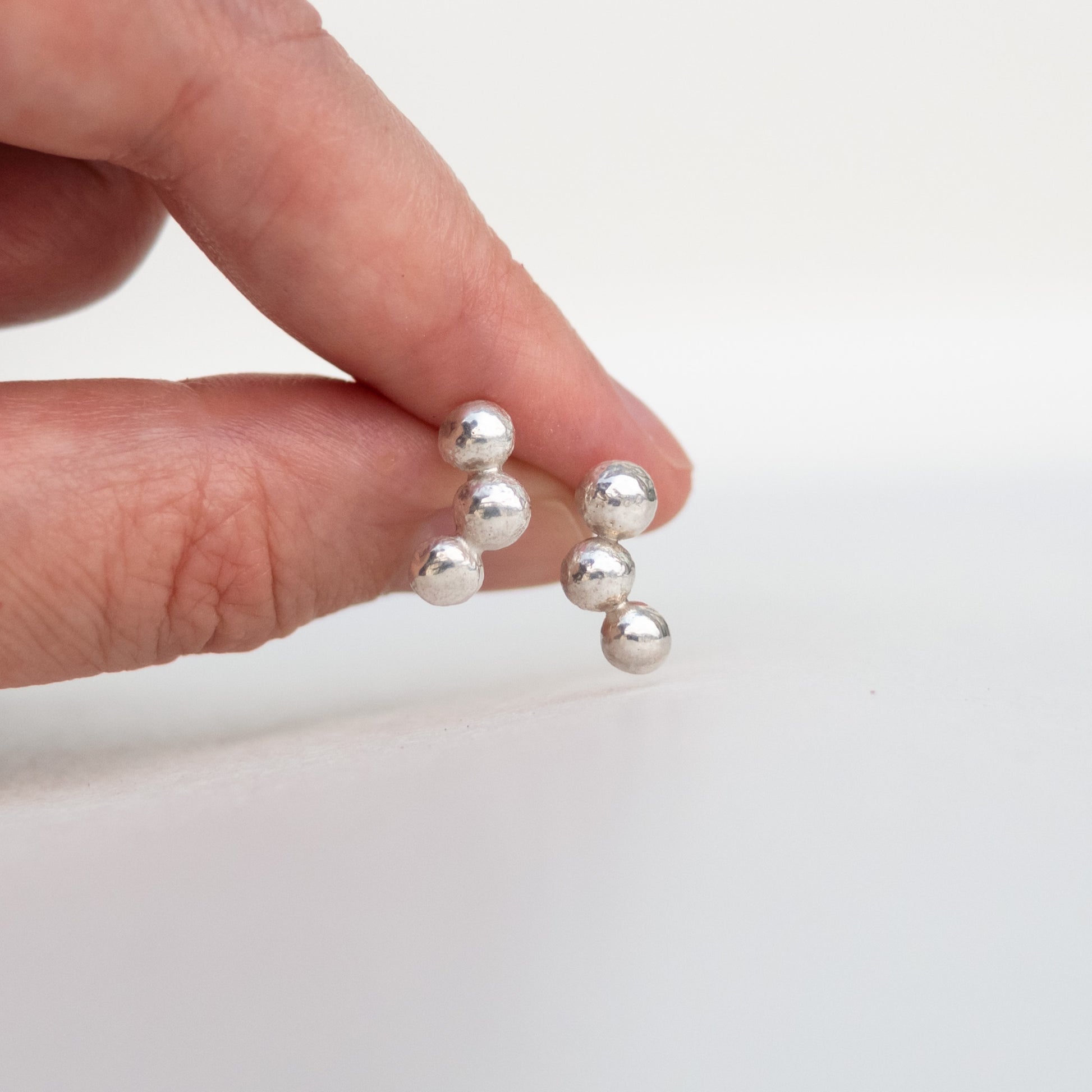 Pebble Stud Earrings