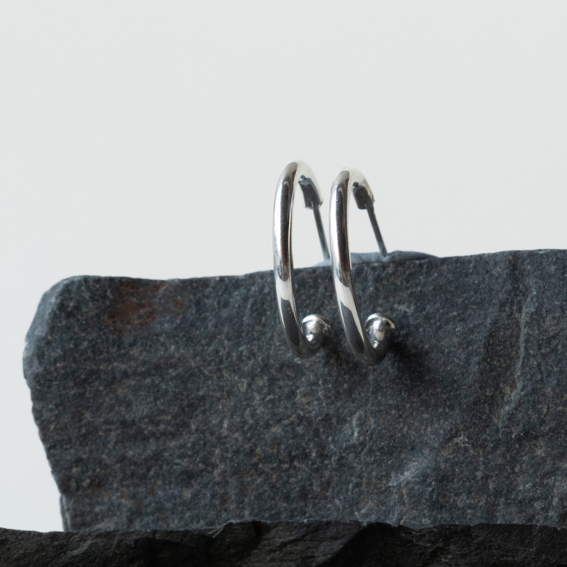 Large Nail Head Hoops