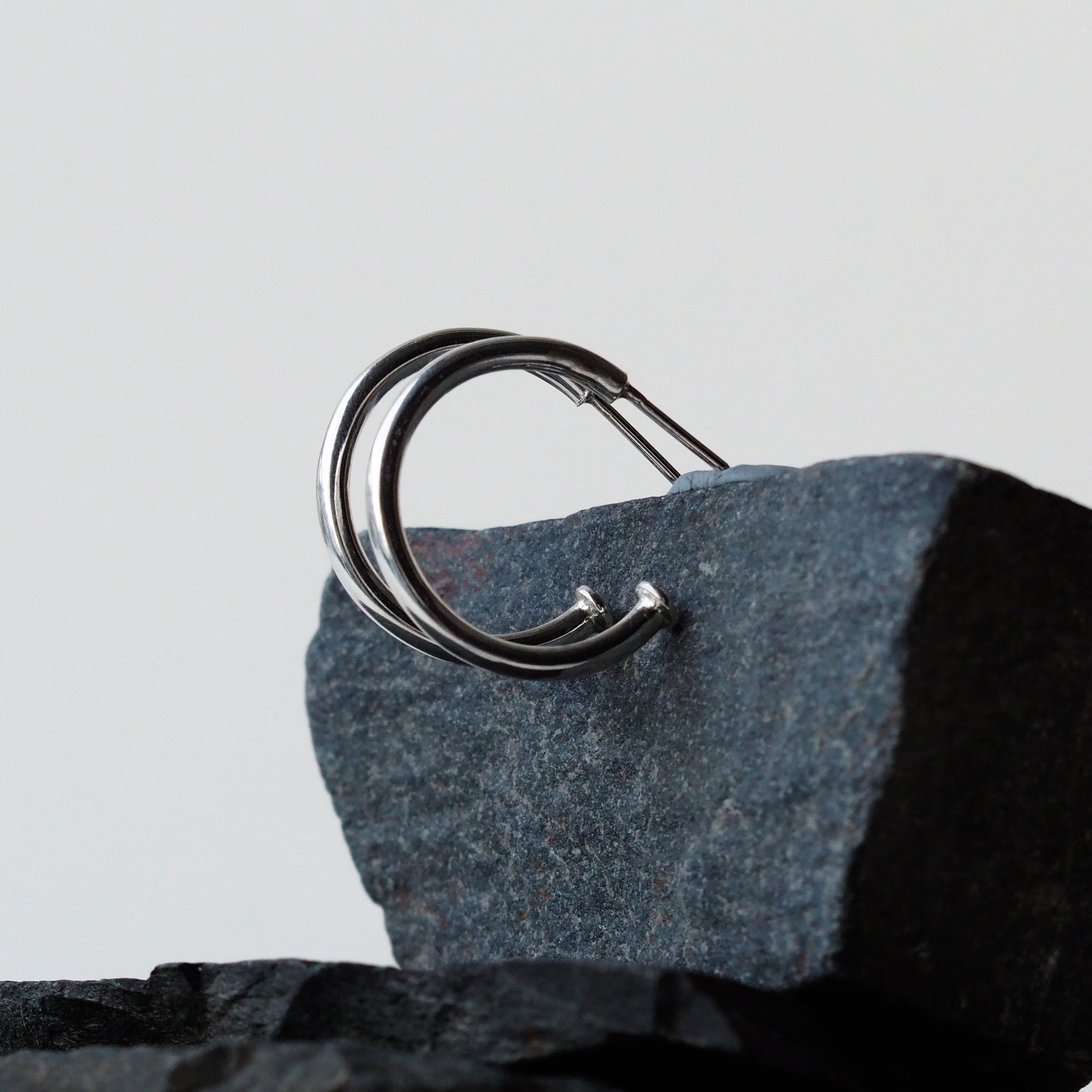 Large Nail Head Hoops