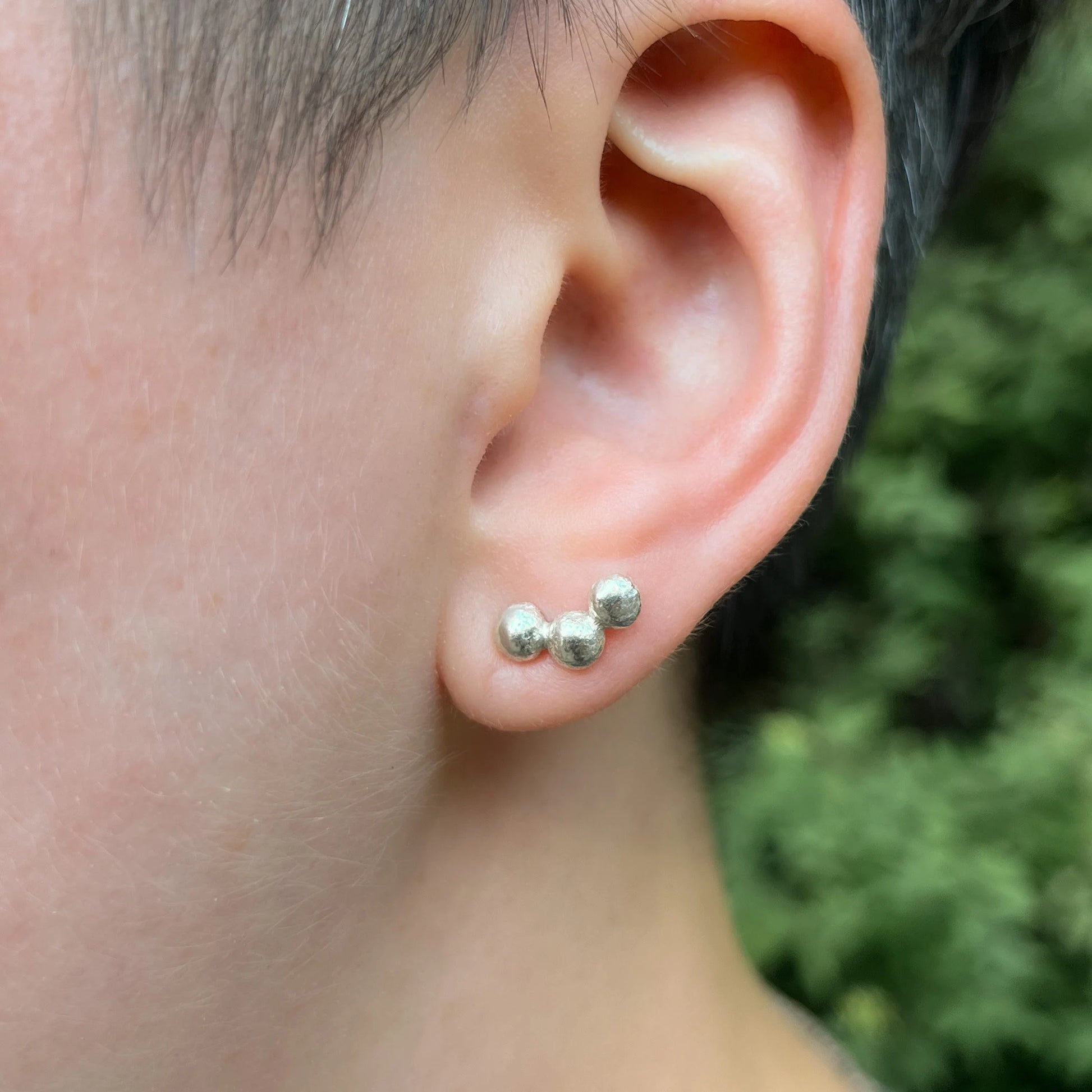Pebble Stud Earrings