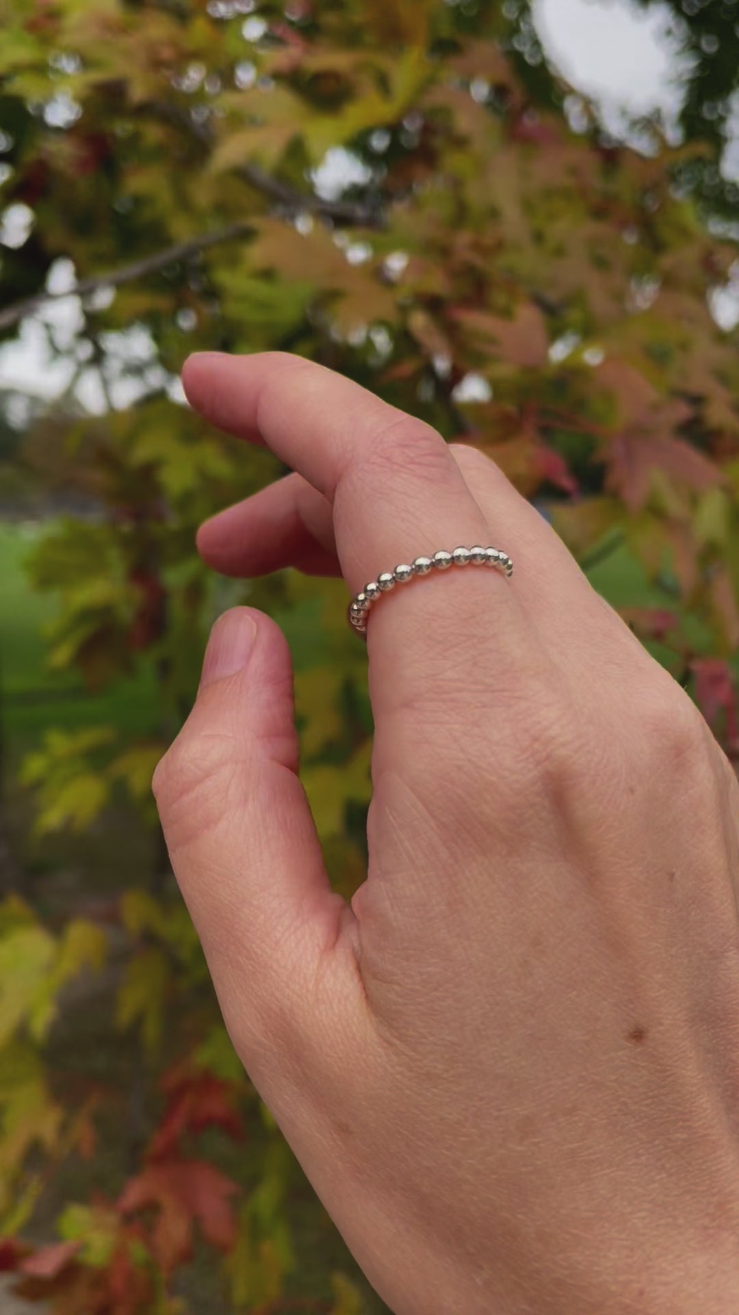 Stackable Bubble Ring