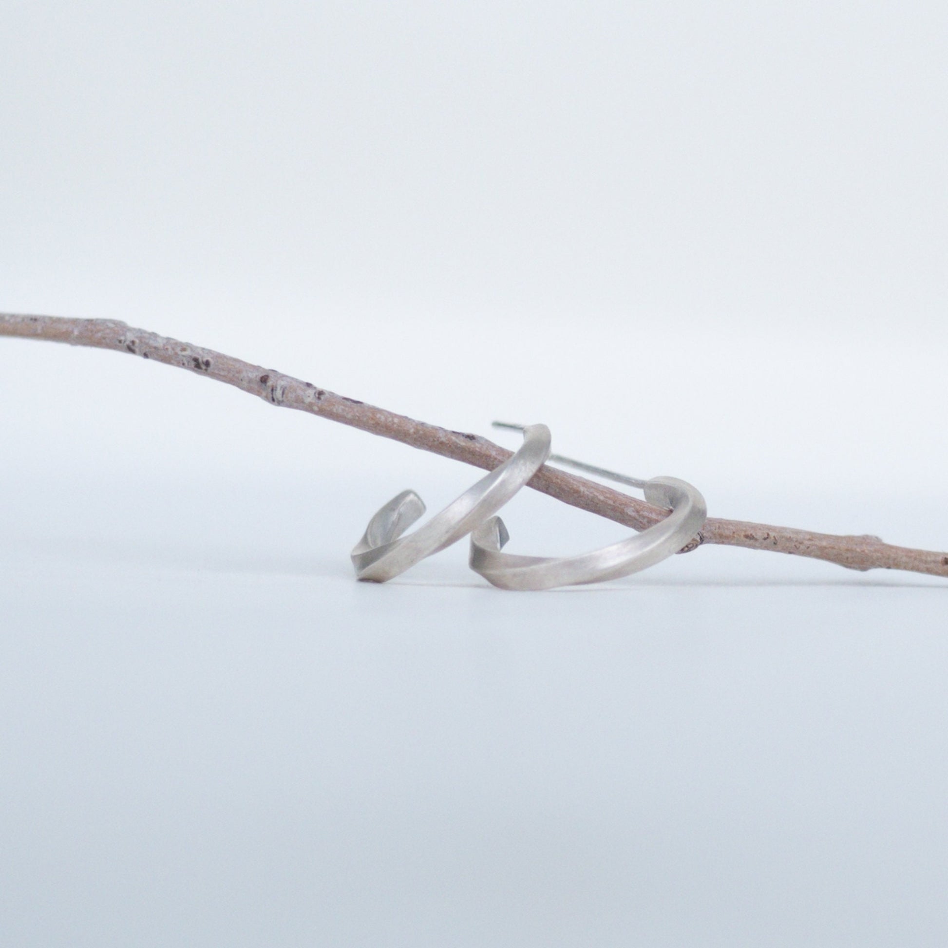 Twisted Hoop Earrings