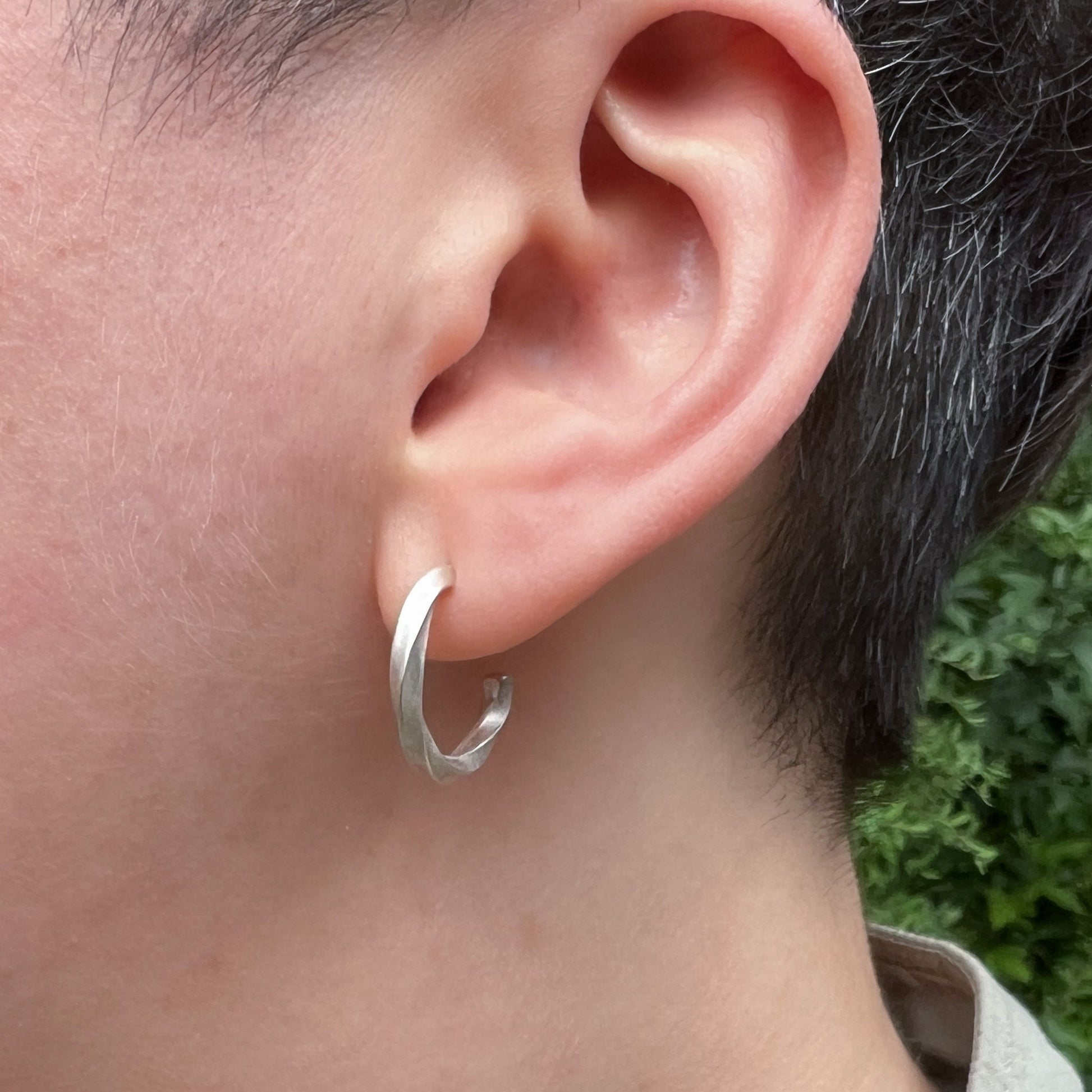 Twisted Hoop Earrings